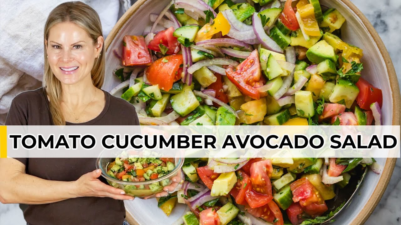 THE BEST SUMMER SALAD (Cucumber & Tomato Salad Recipe) THE BEST SUMMER SALAD (Cucumber & Tomato Salad Recipe)