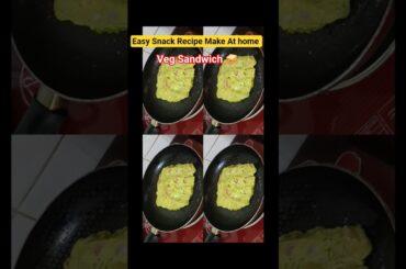 Easy Snack Recipe|veg.sendwich||#trending #food #shortvideo #viralvideo #recipe #yt #crazy Tanishka