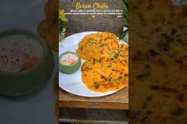 A great option for healthy weight gain. #besanchilla #homemade #healthyrecipes #indianfood #ytshorts