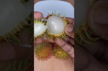 Sweet & Spicy Ripe Rambutan Snack | Easy Sri Lankan Style Rambutan Recipe