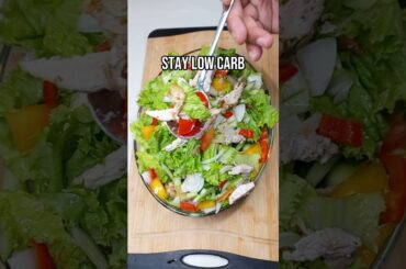Chicken Breast Salad #healthyfood #lowcarb