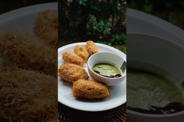 Veg cutlet recipe | Crispy cutlet in air fryer | Quick evening snack |Healthy airfryer snack#shorts