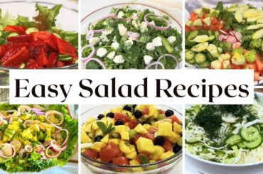 10 Easy Salad Recipes for Healthy Summer Dinners | Slow Living