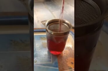 Hibiscus tea #food #tag#ytshorts #viralshort #trending #recipe #healthy #life