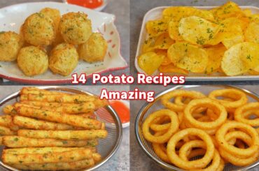 14 Amazing Potato Recipes!! Collections ! French Fries , Potato Chip , Potato Snack, Potato Sticks