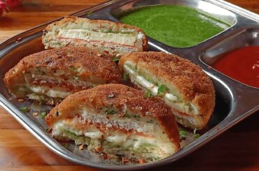 You’ve Never Had Bread Pakora Like This Before! | Monsoon Special: Crispy Cheesy Bread Pakora Recipe