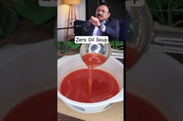 Zero Oil Tomato Soup Recipe By Dr Bimal Chhajer #soup #zerooilcooking #tomato #healthy #shorts