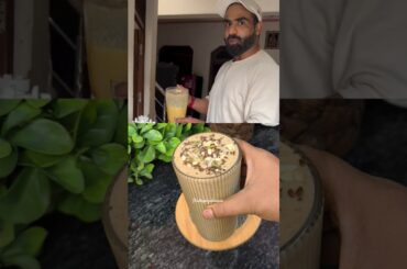 Viral Gym Coach Nitesh Soni' High Protein Chana Shake Recipe #shorts