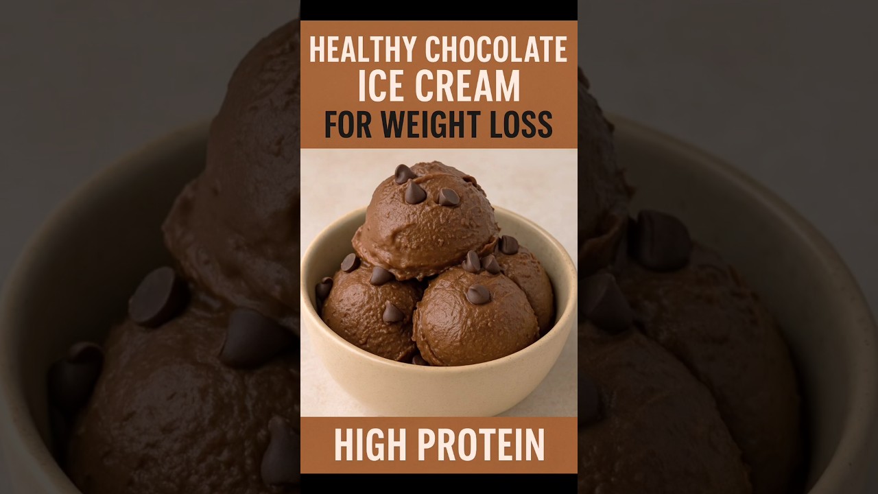 High-Protein Chocolate Ice Cream for Weight Loss #shorts #icecream #trending #viral #recipe #food High-Protein Chocolate Ice Cream for Weight Loss #shorts #icecream #trending #viral #recipe #food