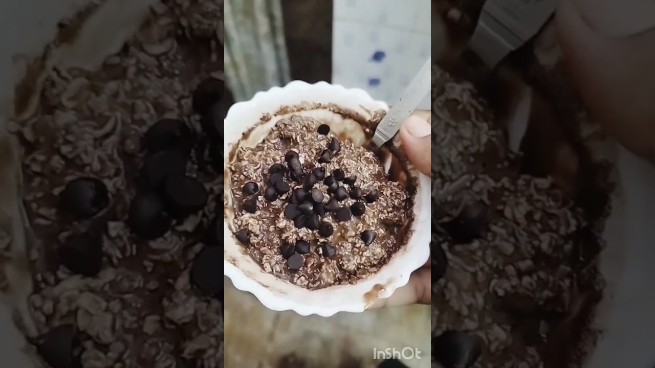 #Overnight Chocolate oats#How to make overnight oats #healthybreakfast #trending #weightloss#shorts #Overnight Chocolate oats#How to make overnight oats #healthybreakfast #trending #weightloss#shorts
