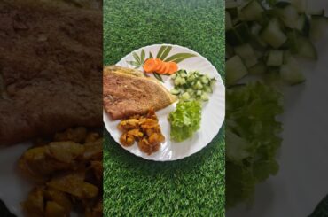 Healthy food plating Day4 #healthyfood #protein #healthylifestyle #diet #plating #food #weightloss