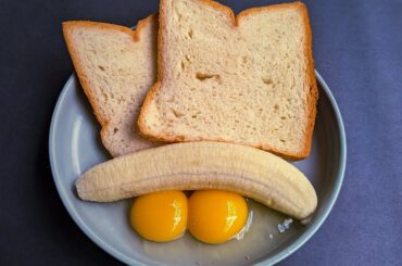 Just add Eggs with Bread! It’s so Delicious and Easy! One Pan Egg Toast Recipe.