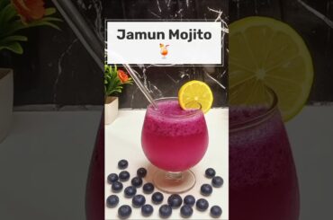 Jamun Mojito recipe  #mojito #jamunmojito #recipe #drink #indiandrinks #beginners #ytshorts #viral
