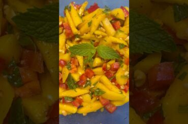 Mango Salad #salad #mango  #viral #recipe #foryou #vegan #fyp #trending  #yummy  #food