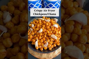Air fried chickpeas  #airfryerrecipes #weightlossrecipe #shorts #youtubeshorts #healthyrecipes #food