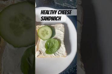 Quick Healthy Cheese Sandwich#food #quickrecipe #sandwich #reels #viralvideo #shorts