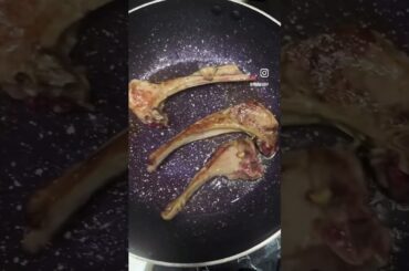 Healthy Dinner Ideas #healthyfood #lambchops #airfryerrecipes #polenta #pickledonion #dinnerideas