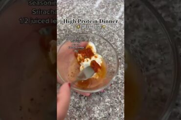 Healthy Fat Loss Dinner | Low Calorie & High Protein Recipe for Weight Loss #shorts #ytshorts #viral