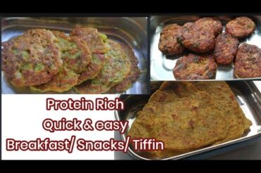 Healthy tiffin ideas for kids |  Lunchbox recipes | Easy Breakfast/ Snacks/ Tiffin Recipe