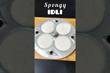 instant Soft and Spongy Idli | healthy snacks recipes #shorts