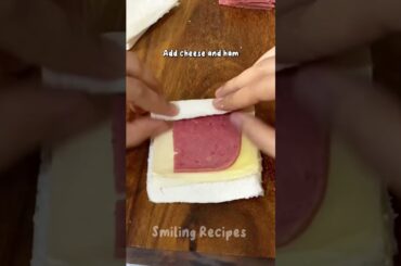 Ham and Cheese Bread Roll #food #ham #hamandcheese #recipe #easyrecipes