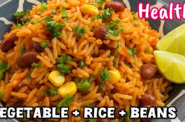 Rice & Vegetable One Pot Meal | Quick Rice Recipe | Healthy Vegetable Rice | One Pot Healthy Meal