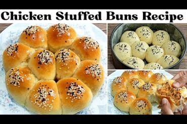 Bread Snack Recipe By Spice Deal | Chicken Bread Breakfast Recipes| Bakery Style Chicken Buns Recipe