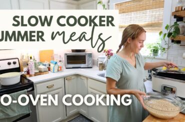 Slow Cooker Meals to Beat the Summer Heat | No-Oven Meals!