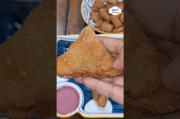 Unlock the NO ONION GARLIC Rajgira Vrat Samosa Magic!#shorts #ytshorts #recipe #vamasjunction