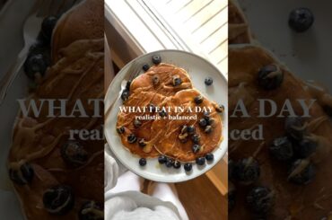 What I Eat In A Day focusing on high protein realistic meals #highprotein #whatieatinaday
