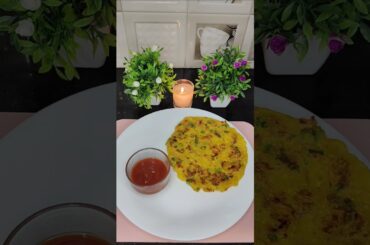 Besan Chilla Recipe | Healthy Breakfast Recipe #shorts #besanchilla #healthybreakfast #viralvideo