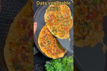 Weight Loss Oats Recipe, oats chilla #oats #shorts #shortvideo
