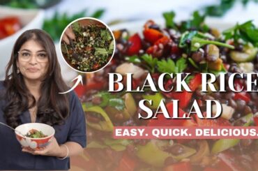 Easy & Healthy Salad Recipe | Crunchy Vinaigrette Garden Salad #recipes #simplefood #salad