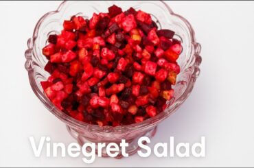 Vinegret salad | Healthy salad | Salad recipe | Step by step recipe | Homemade salad