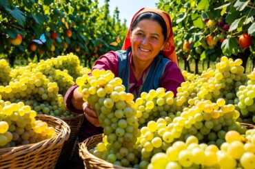Grandma’s Secrets: Country Grapes, Bread in Tandoor & Fragrant Chicken Soup