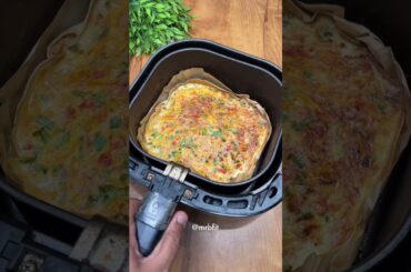 Healthy High Protein Air Fryer Egg recipe