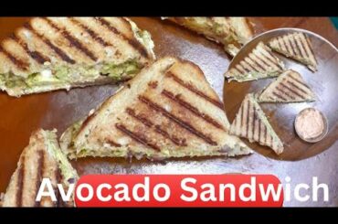 Healthy Avocado Sandwich Recipe | Sandwich Recipe | How To Make Easy Avocado  Sandwich Recipe