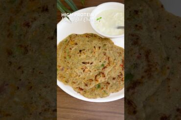 High Protein Breakfast Ideas #mintiskitchen #highprotein #moongdalcheela  #shorts #sproutscheela