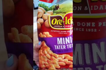 Air-Fried Broccoli & Tatertot Casserole! Healthy Dinner Ideas #ww