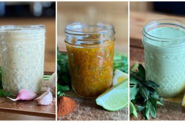 THE BEST HOMEMADE SALAD DRESSING | Keto Salad Dressing