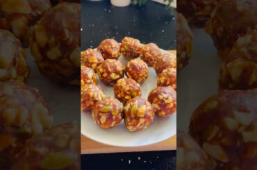 Dry fruit laddu #laddu #easyrecipe #homemade #recipe #shortsfeed #viralshorts #sweet #indianfood