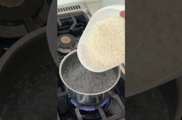 Summer break has me cooking nonstop! Today was my go-to meal: salmon, rice, and broccoli