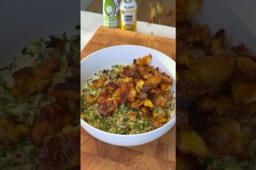 Ultimate Crispy Smashed Potato Salad