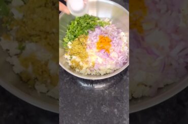 Healthy breakfast recipe|| #cauliflower #paneer #bhagiskitchen #cooking #ytshorts #shorts #food