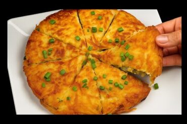 Easy Breakfast Recipe with Eggs & Potatoes in 5 minutes! Quick, Cheap & Super Tasty!