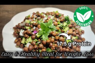 Healthy & easy Chickpea Salad recipe | I lost 22 KGS in 2 months | Vegetarian Diet | Kainat Abbas