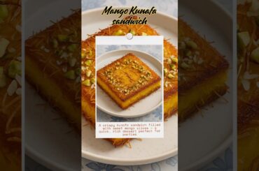 Mango Kunafa Sandwich