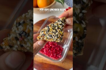 Soya Sesame Toast #lunchbox #tiffin #kids