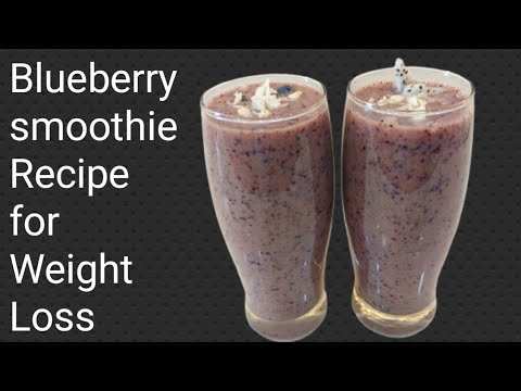 Blueberry smoothie Recipe for Weight Loss | Best Recipe to Stay Young | Healthy breakfast Recipe Blueberry smoothie Recipe for Weight Loss | Best Recipe to Stay Young | Healthy breakfast Recipe