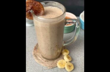 Dried fig milkshake | Anjeer and banana shake|Healthy recipes...